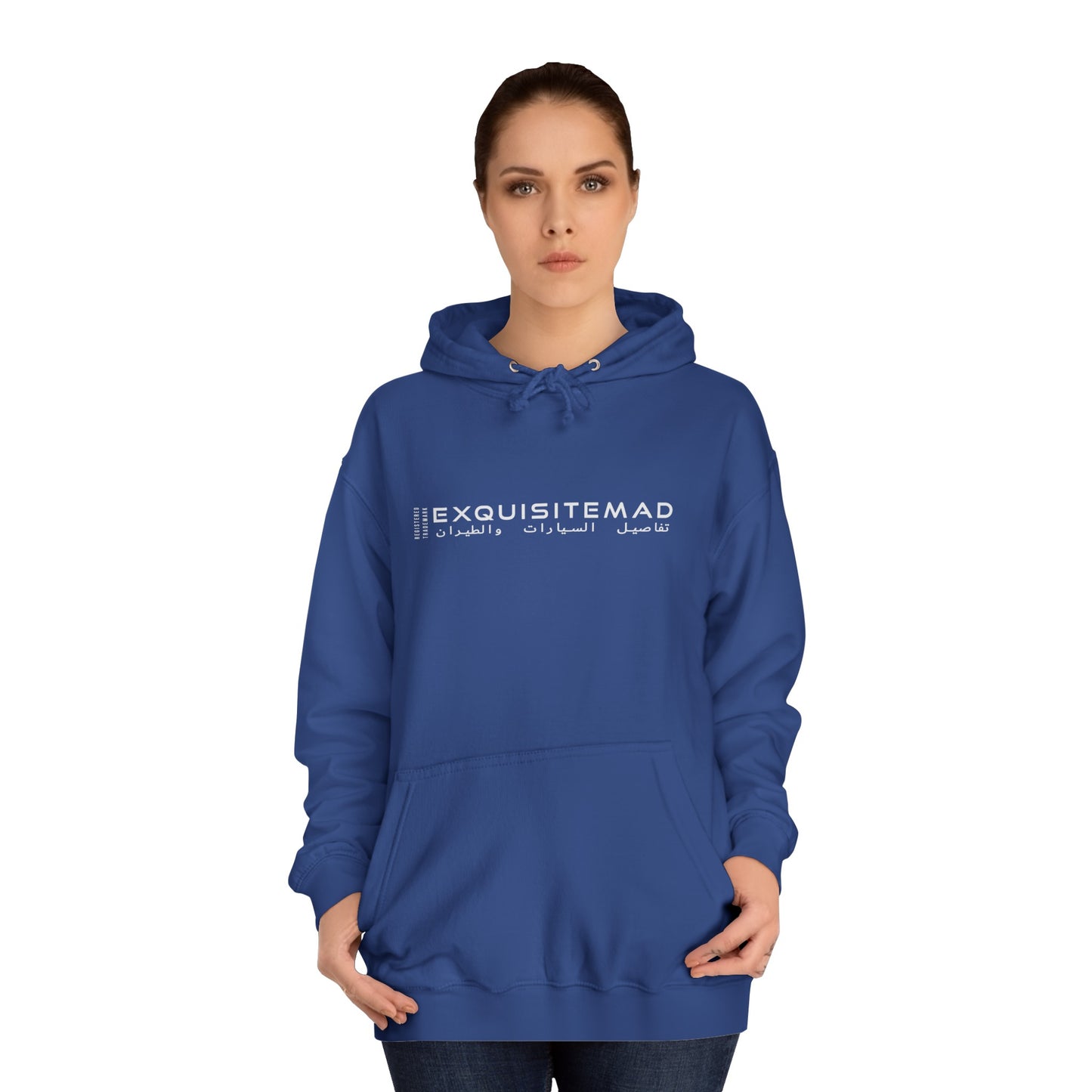 EXQUISITEMAD Unisex College Hoodie