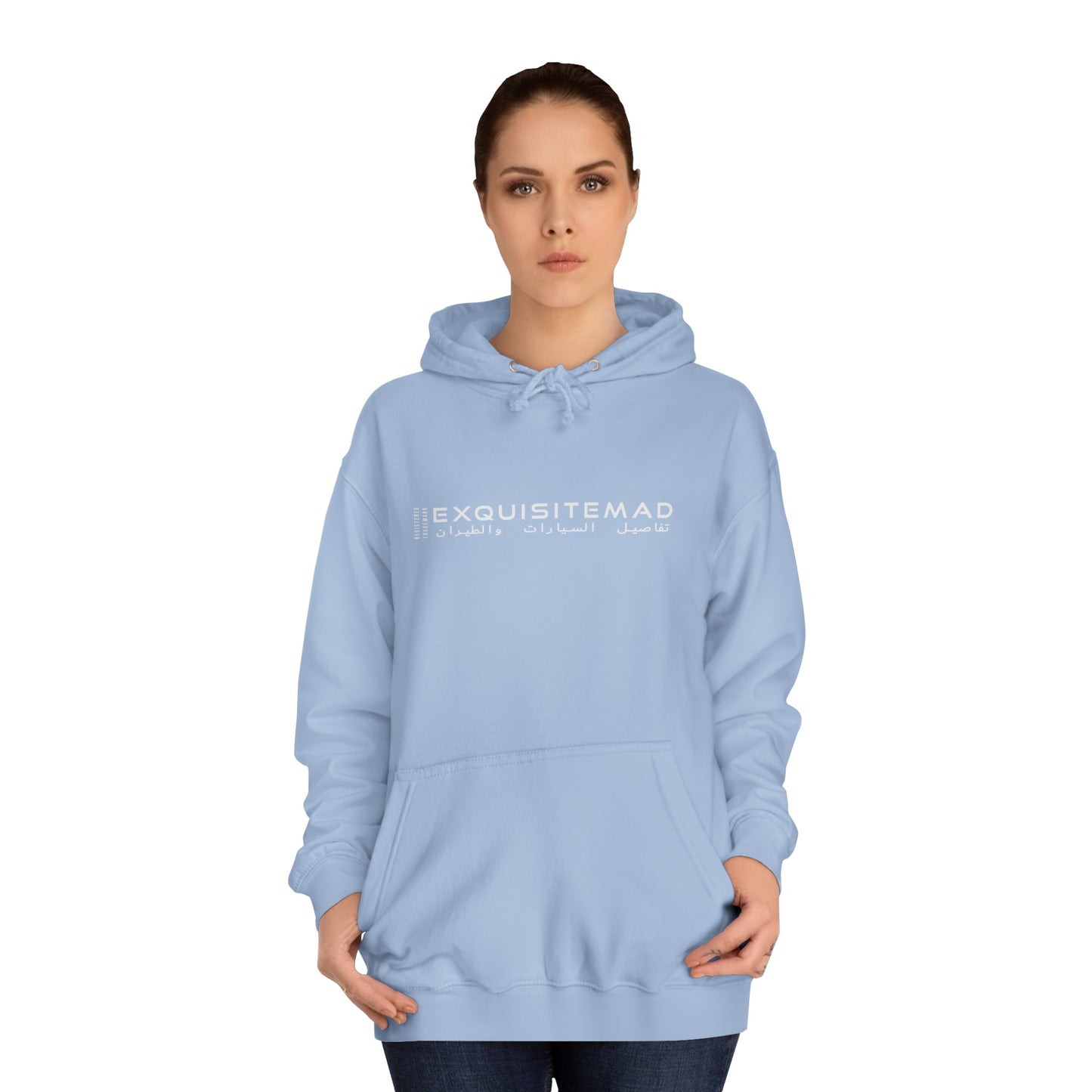 EXQUISITEMAD Unisex College Hoodie