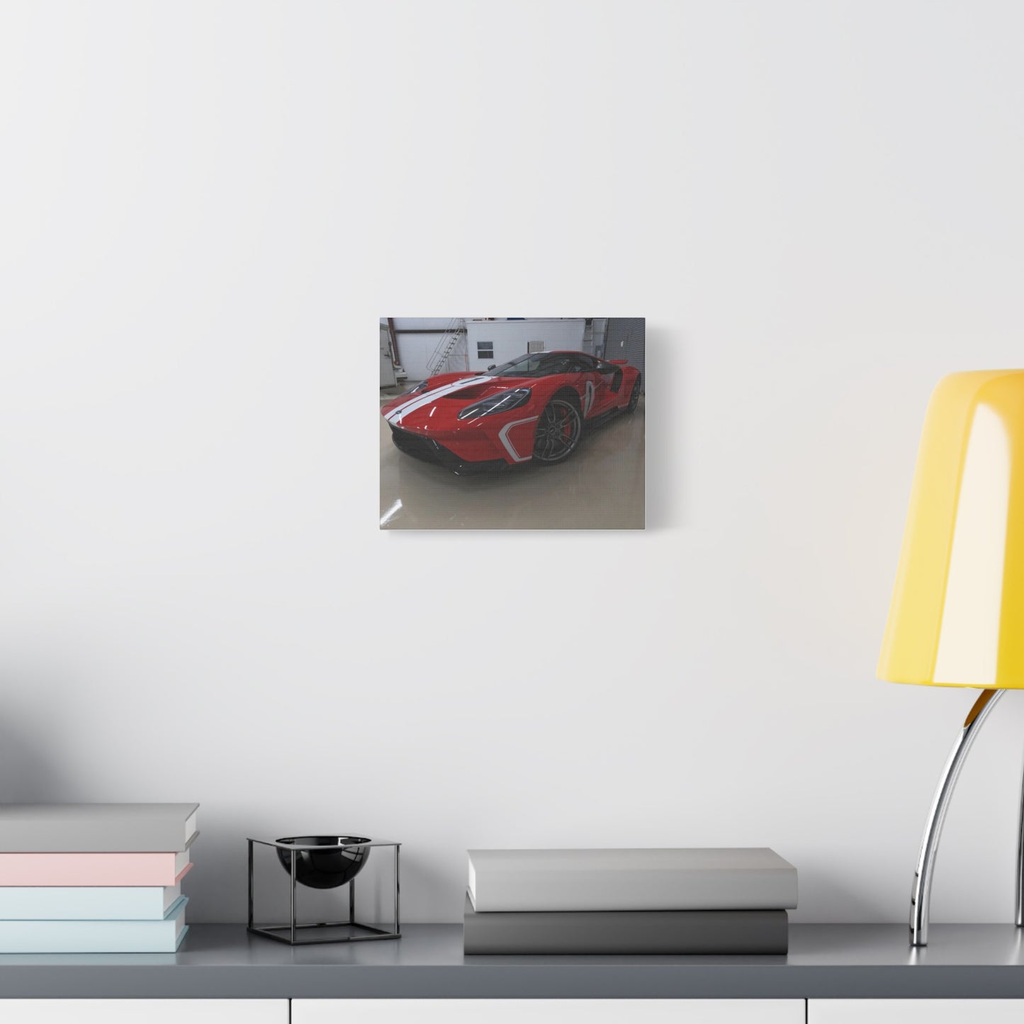 EXQUISITEMAD GT Car Wall Art Satin Canvas, Stretched