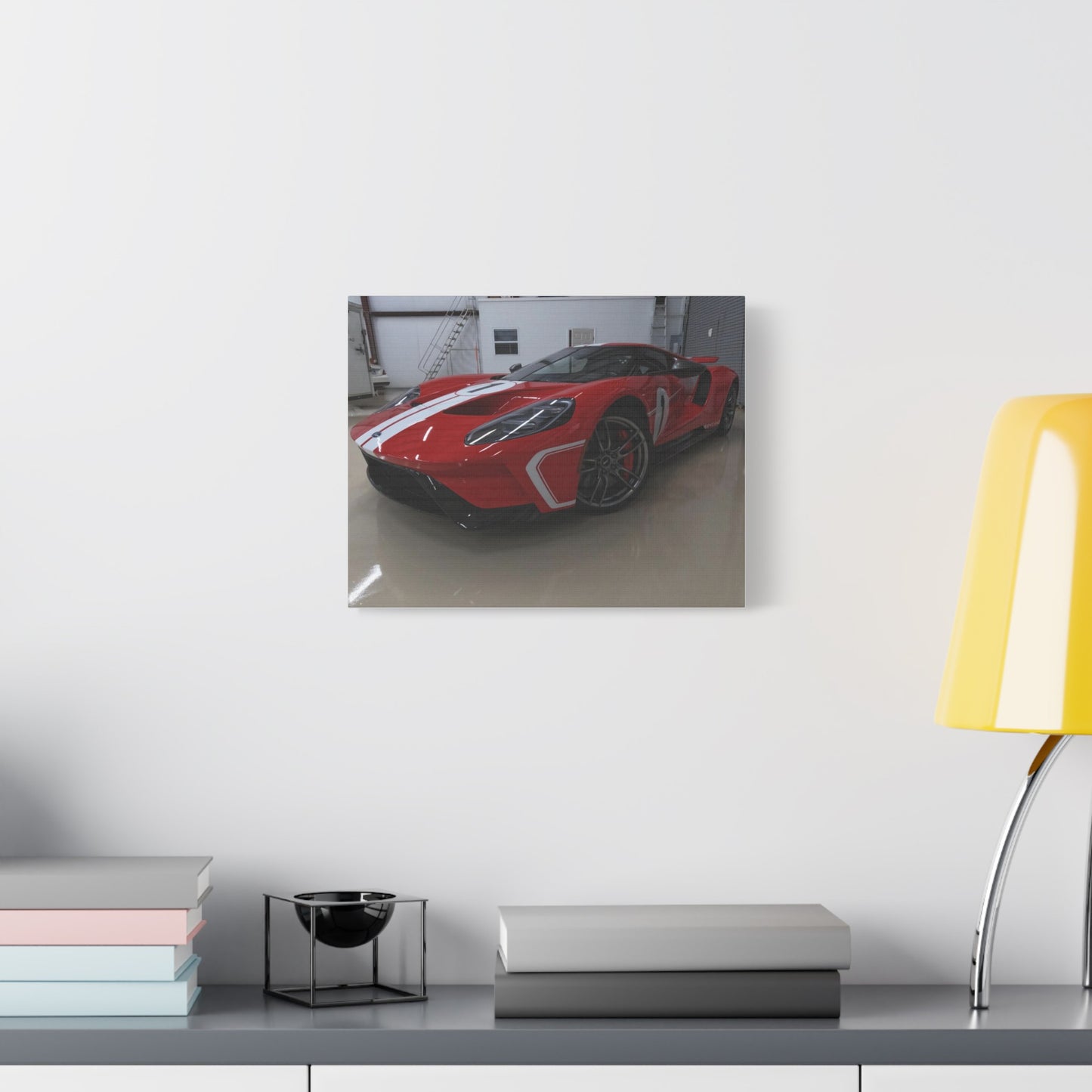 EXQUISITEMAD GT Car Wall Art Satin Canvas, Stretched