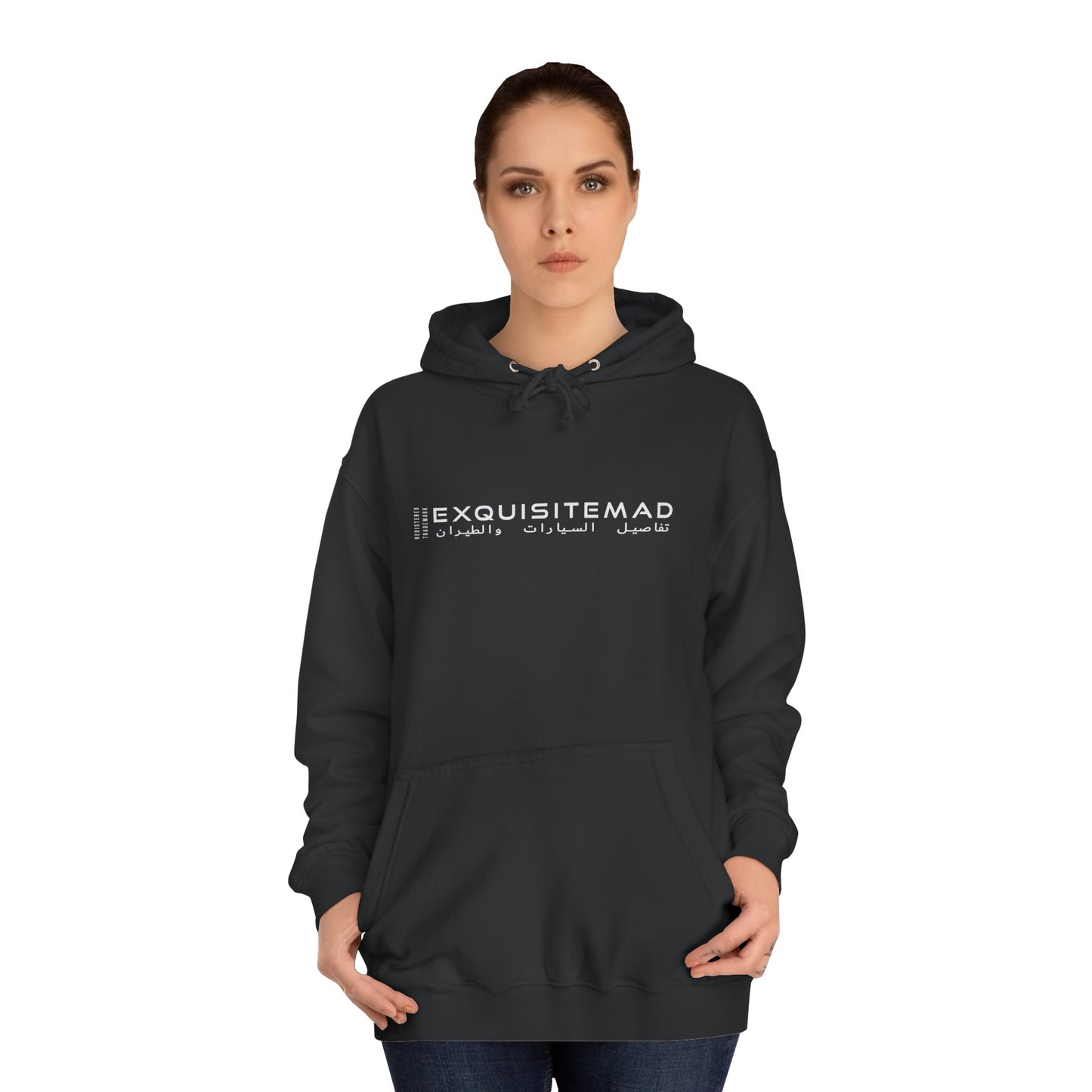 EXQUISITEMAD Unisex College Hoodie