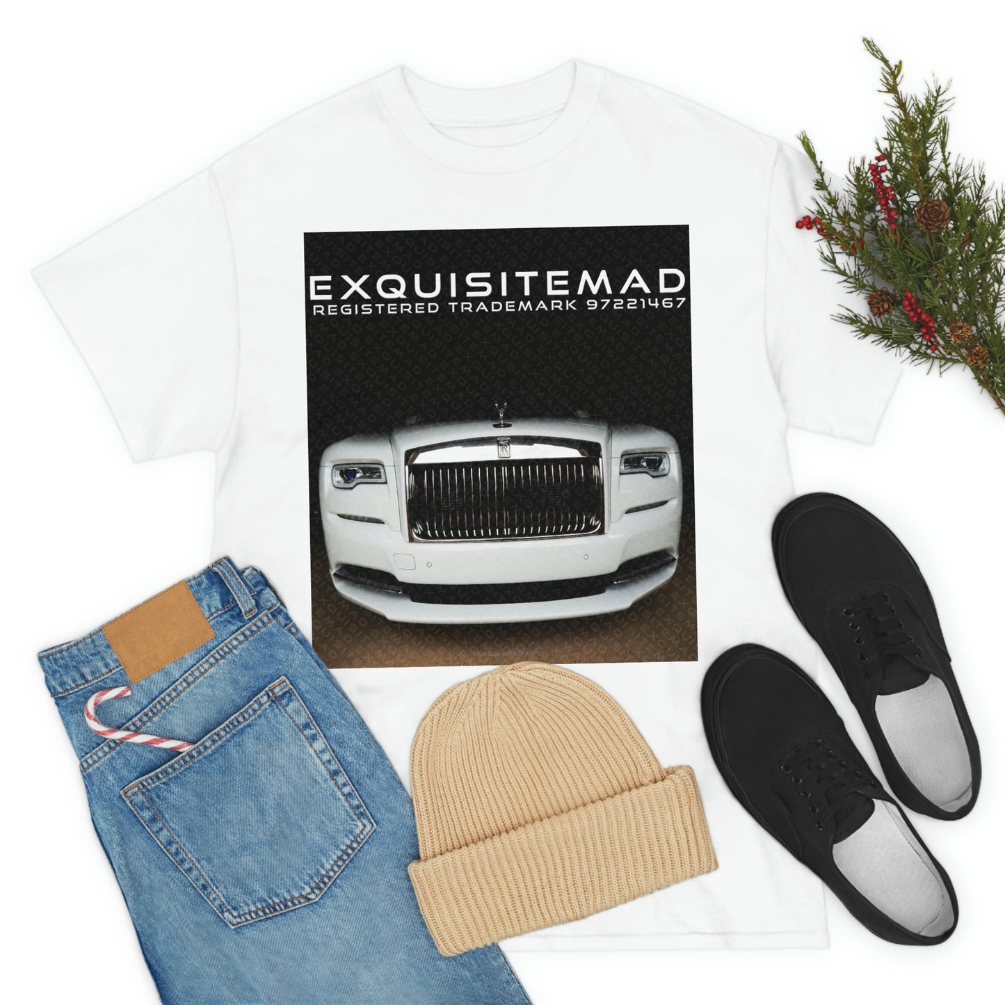 EXQUISITEMAD Trademark RR Shirt Unisex Heavy Cotton Tee