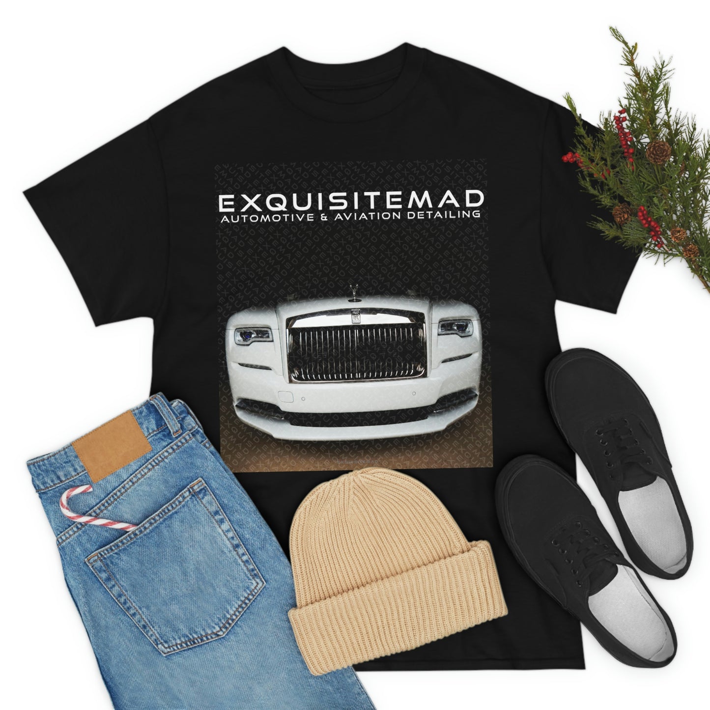 EXQUISITEMAD ROLLS ROYCE  Unisex Heavy Cotton Tee