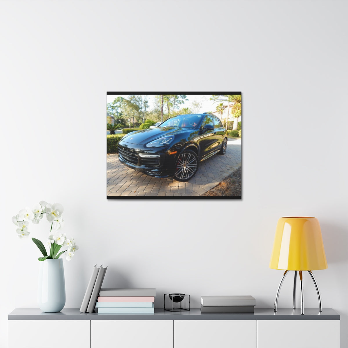 EXQUISITEMAD Porsche Satin Canvas, Stretched