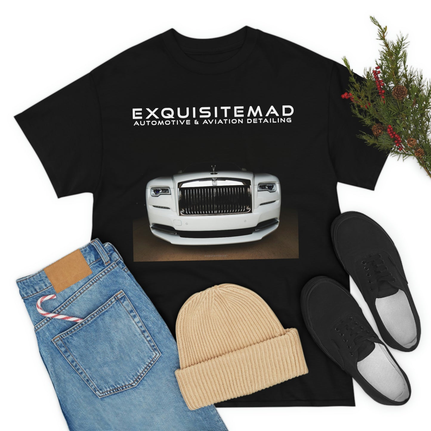 EXQUISITEMAD Unisex Heavy Cotton Tee