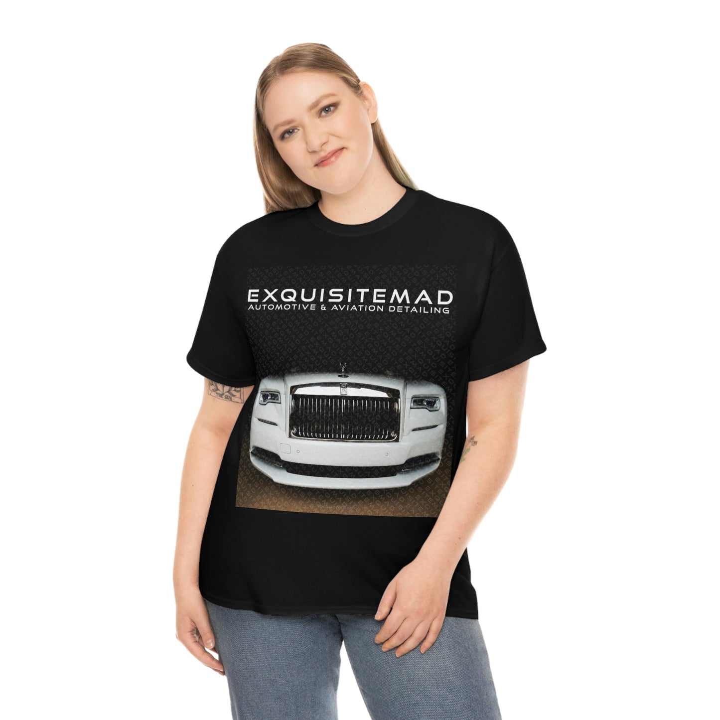 EXQUISITEMAD ROLLS ROYCE  Unisex Heavy Cotton Tee