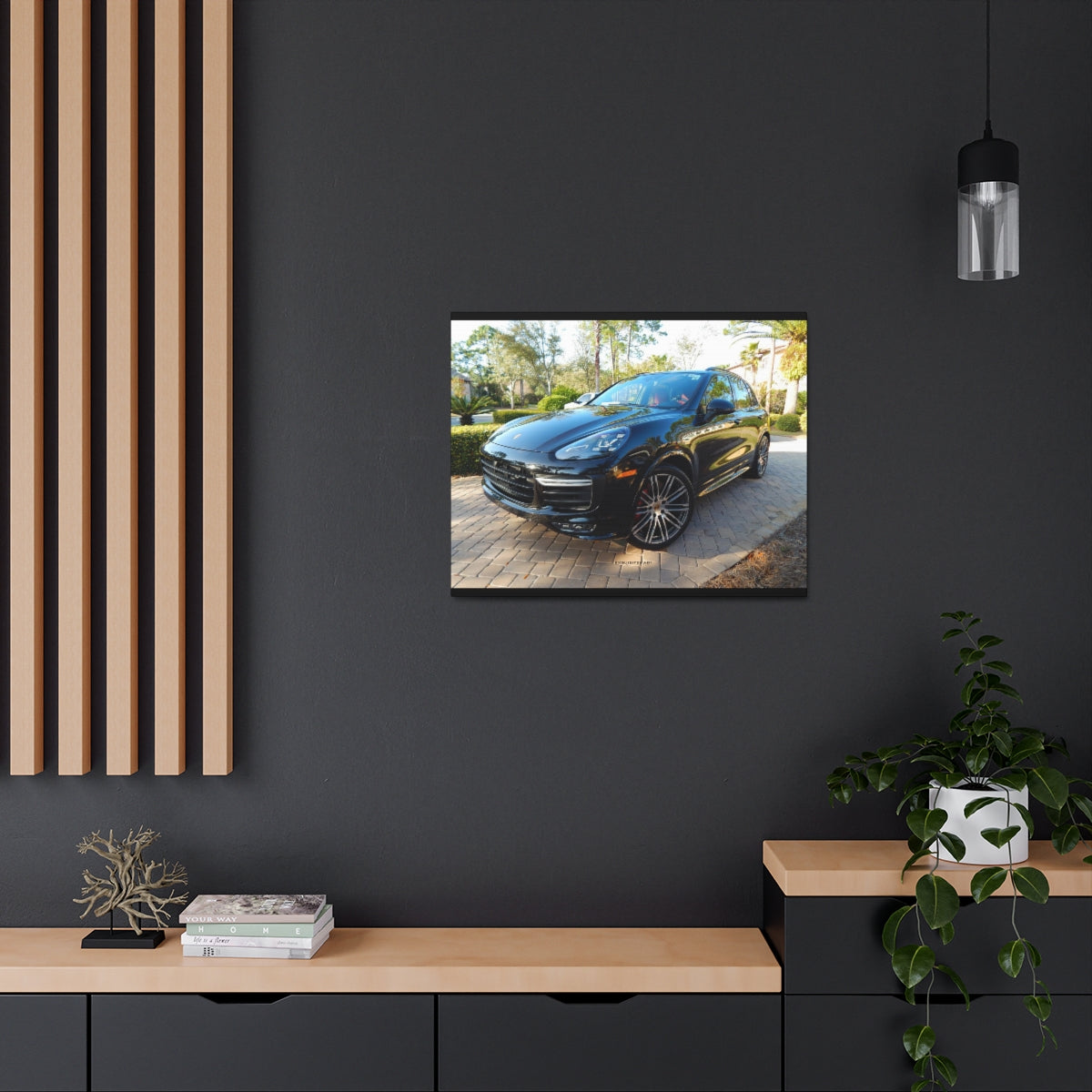 EXQUISITEMAD Porsche Satin Canvas, Stretched