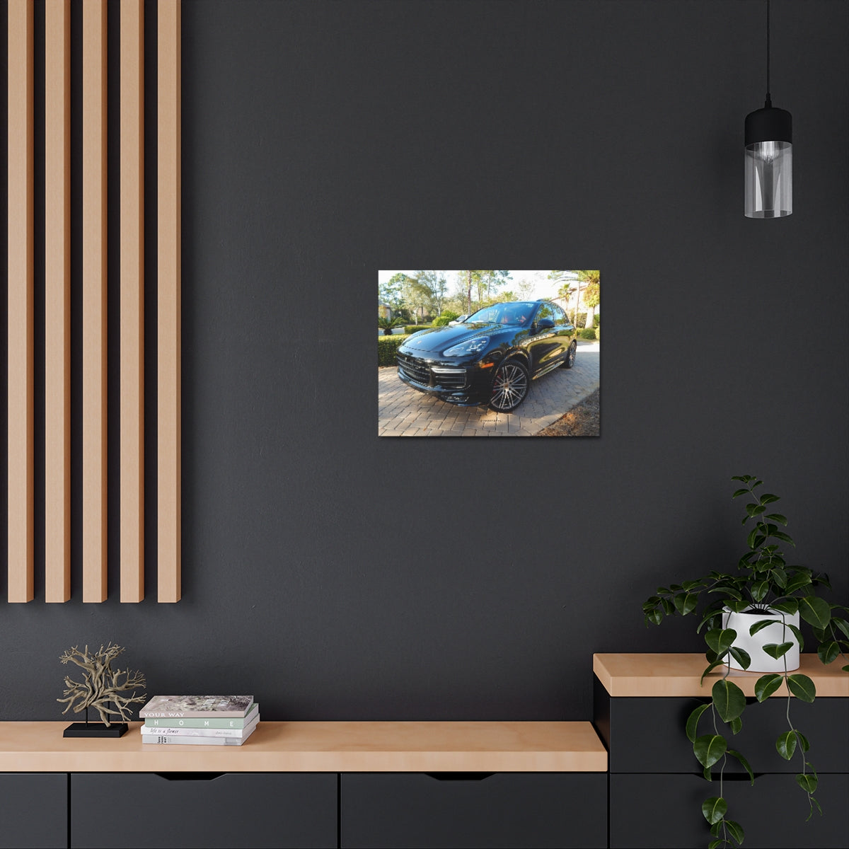 EXQUISITEMAD Porsche Satin Canvas, Stretched