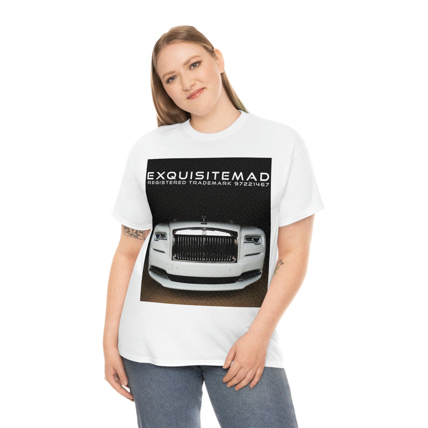 EXQUISITEMAD Trademark RR Shirt Unisex Heavy Cotton Tee