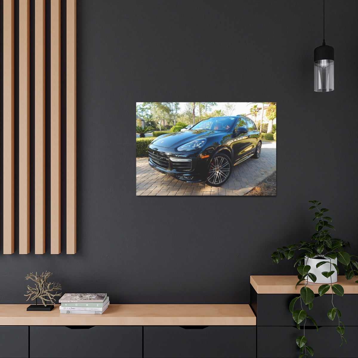 EXQUISITEMAD Porsche Satin Canvas, Stretched