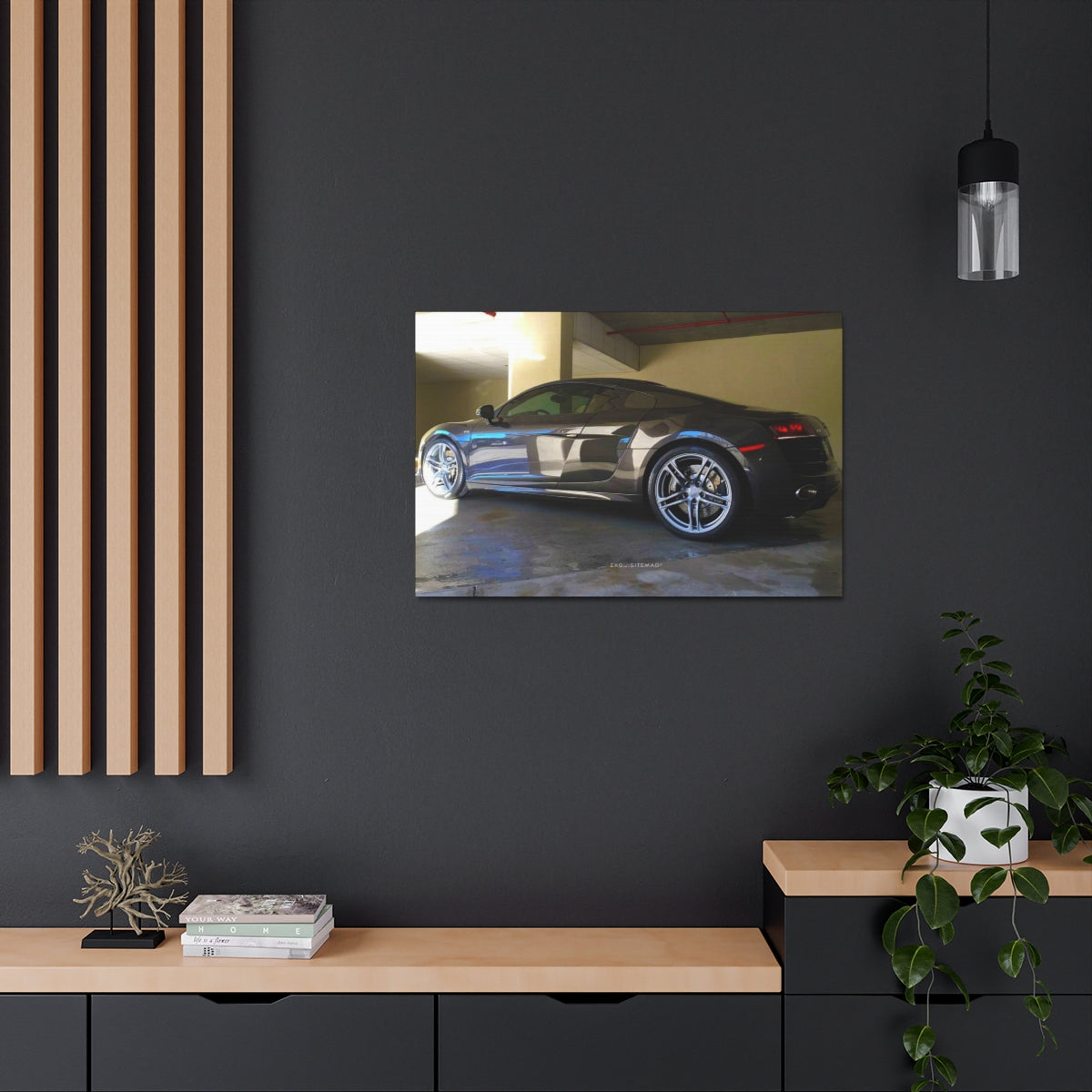 EXQUISITEMAD  R8  Satin Canvas, Stretched