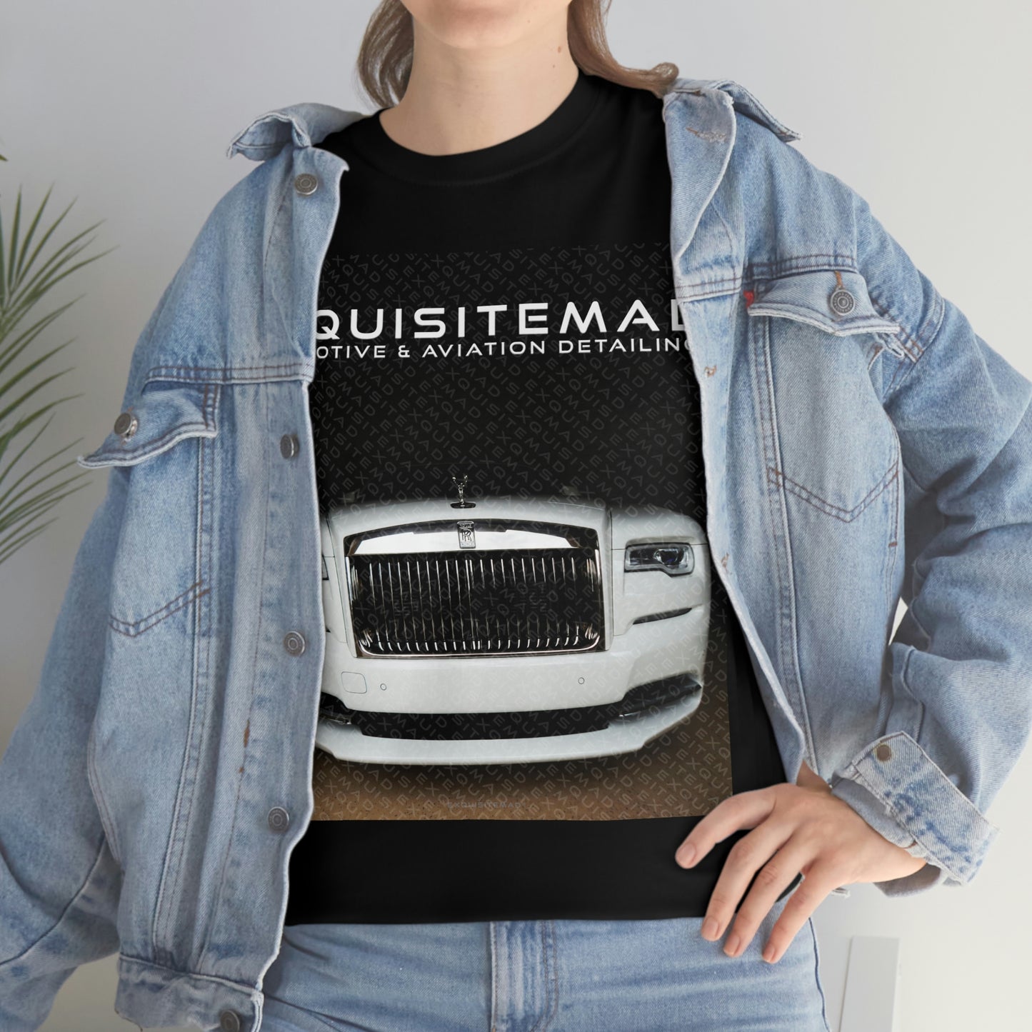 EXQUISITEMAD ROLLS ROYCE  Unisex Heavy Cotton Tee