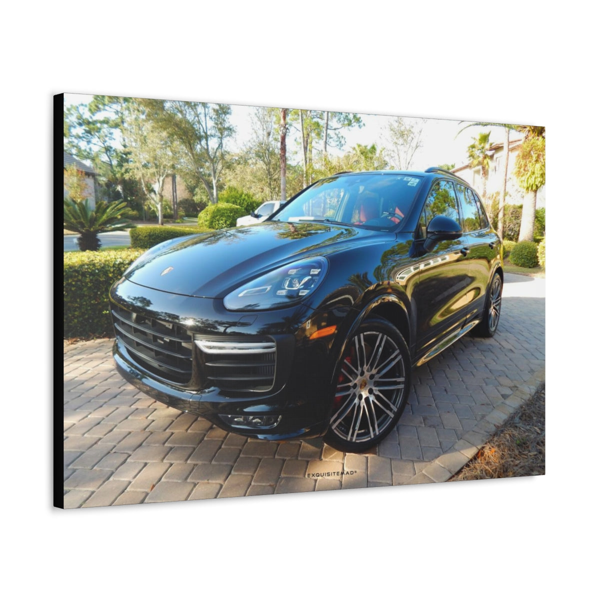 EXQUISITEMAD Porsche Satin Canvas, Stretched