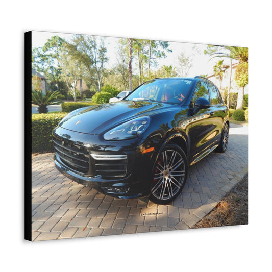 EXQUISITEMAD Porsche Satin Canvas, Stretched